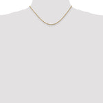 14k 1.8mm Ultra D/C Lightweight Rope Chain
