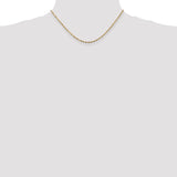 14k 1.8mm Ultra D/C Lightweight Rope Chain