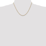 14k 1.8mm Ultra D/C Lightweight Rope Chain