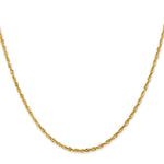 14k 2.0mm Ultra D/C Lightweight Rope Chain