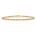 14k 2.5mm Ultra D/C Lightweight Rope Chain