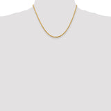 14k 2.75mm Ultra D/C Lightweight Rope Chain