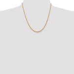 14k 2.75mm Ultra D/C Lightweight Rope Chain