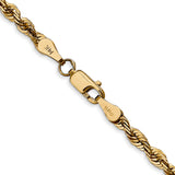 14k 4.0mm Ultra D/C Lightweight Rope Chain