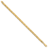 14K Diamond Cut Bracelet