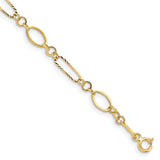 14k Oval Link Bracelet