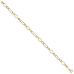 14k Oval Link Bracelet