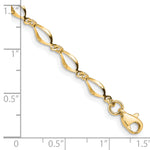 14k Polished Fancy Link Bracelet