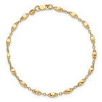 14K Polished Fancy Link Bracelet