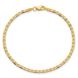 14k 2.4mm Concave Anchor Chain