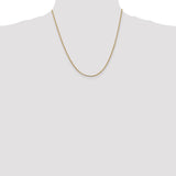 14k 1.0mm Franco Chain