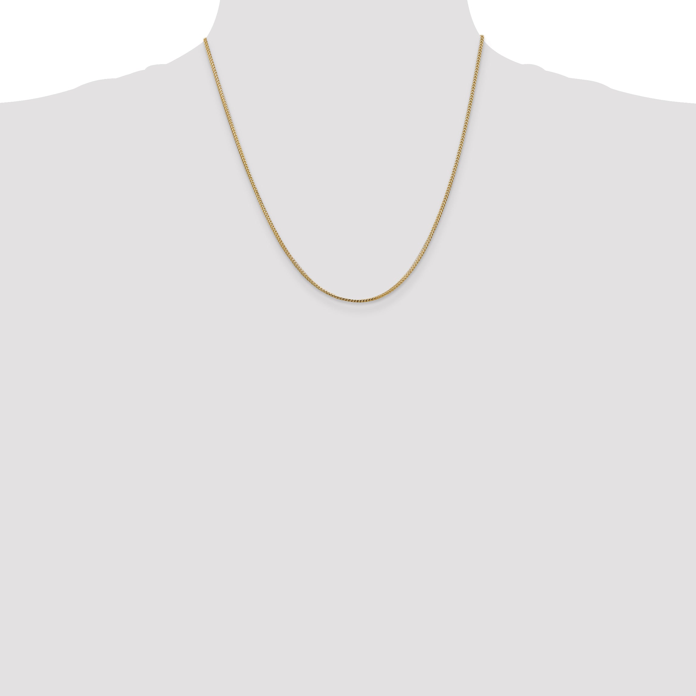 14k 1.0mm Franco Chain