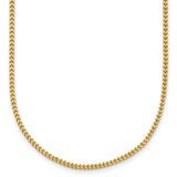 14k 1.0mm Franco Chain