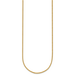 14k 1.0mm Franco Chain