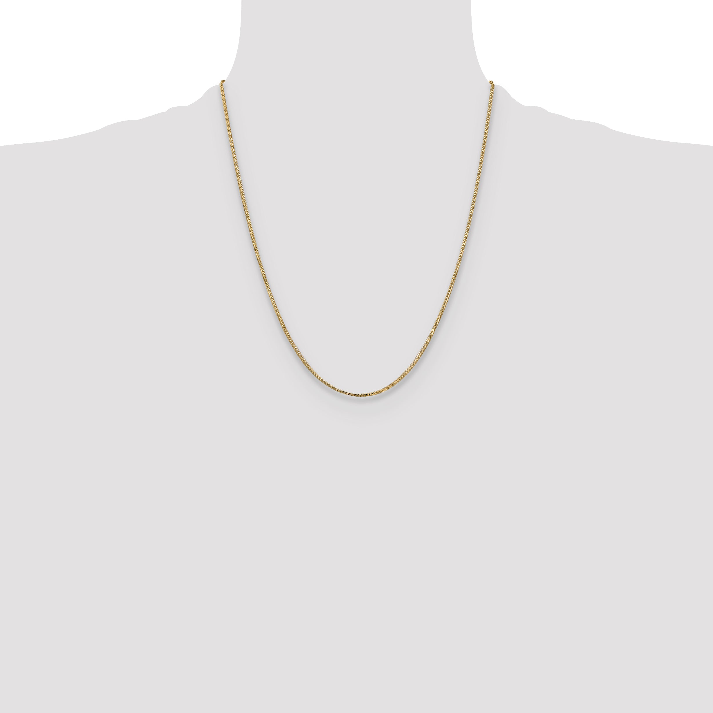 14k 1.0mm Franco Chain