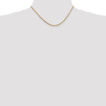 14k 1.3mm Franco Chain
