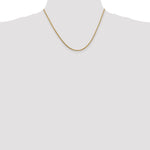 14k 1.3mm Franco Chain