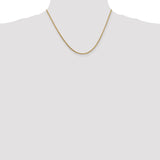 14k 1.3mm Franco Chain