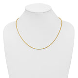 14k 1.3mm Franco Chain