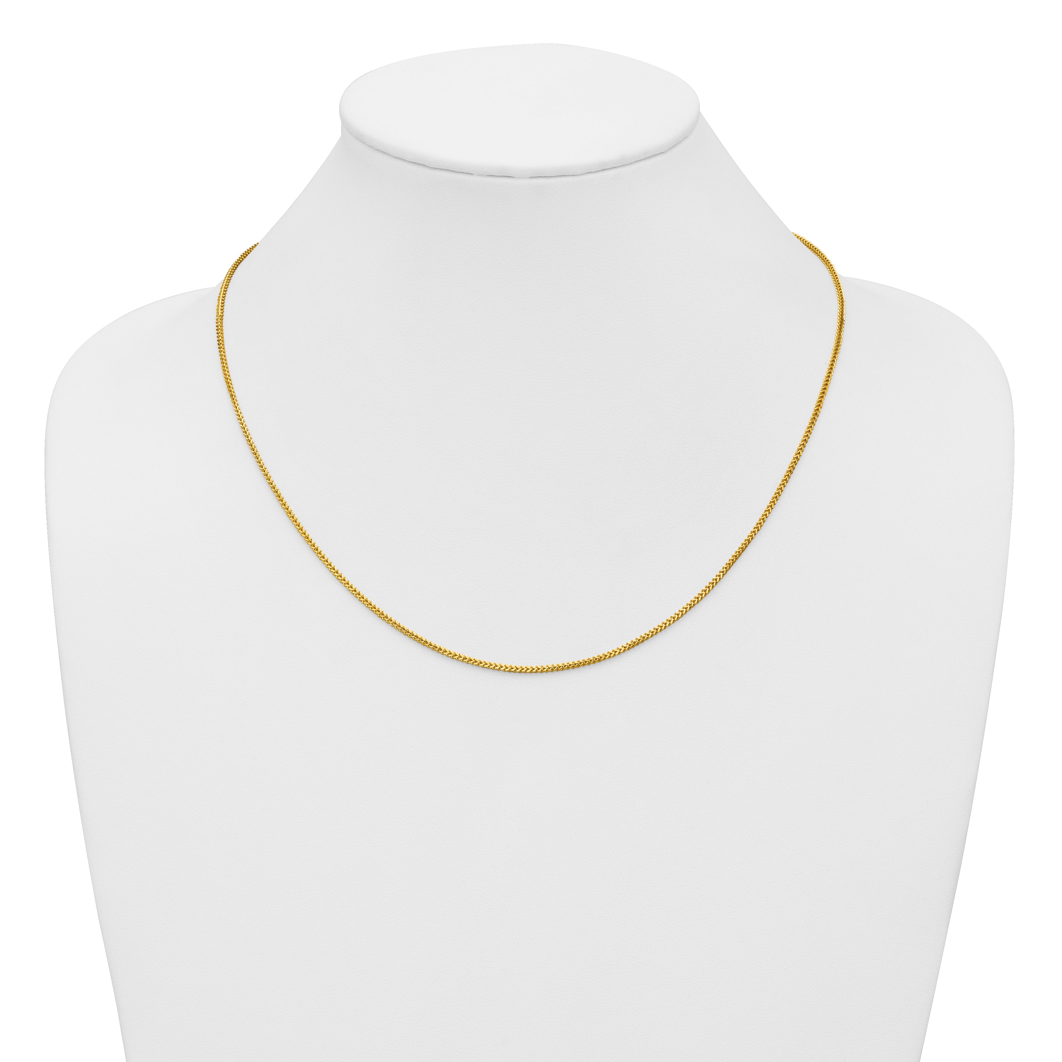 14k 1.3mm Franco Chain