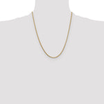 14k 1.3mm Franco Chain