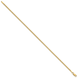 14k 1.3mm Franco Chain