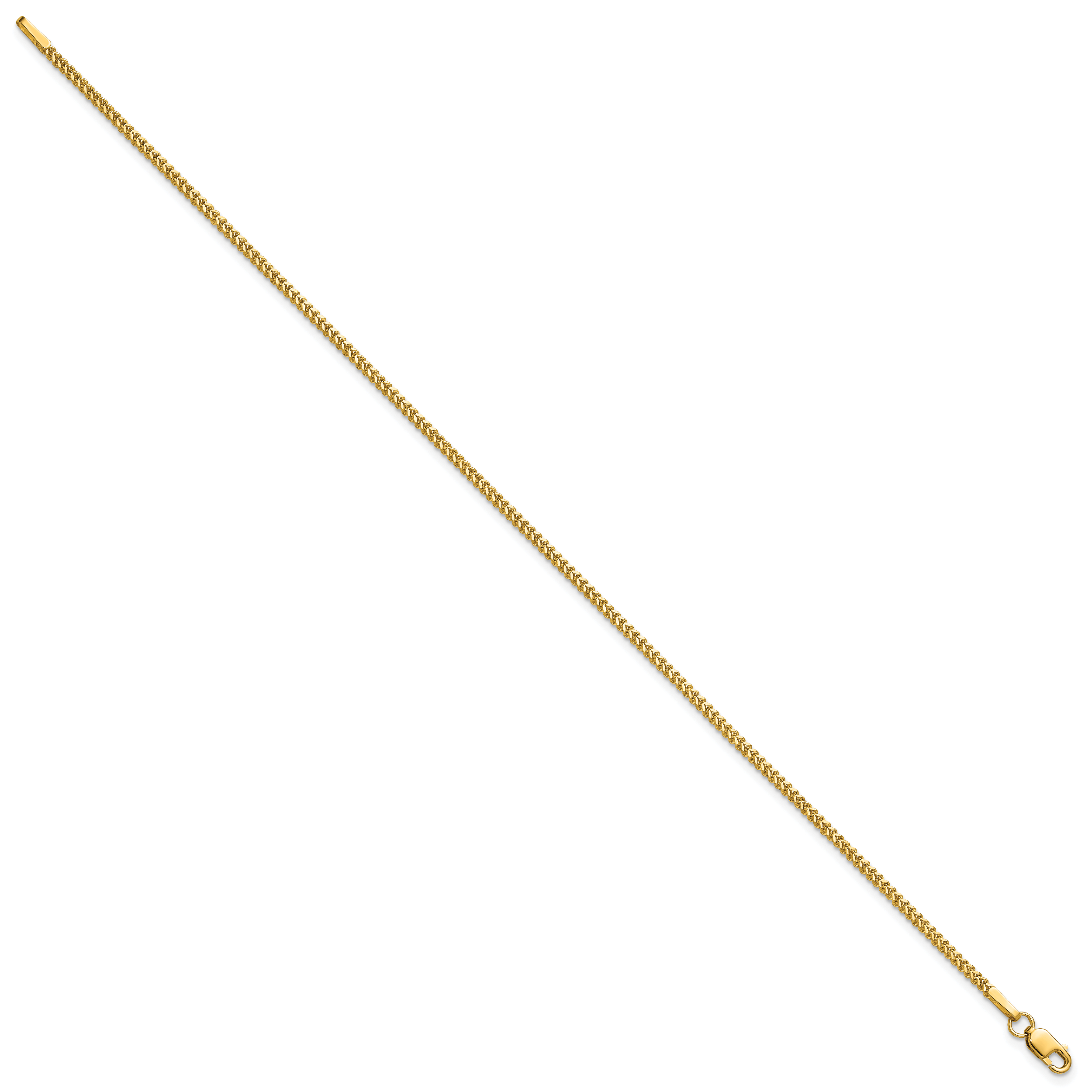 14k 1.3mm Franco Chain