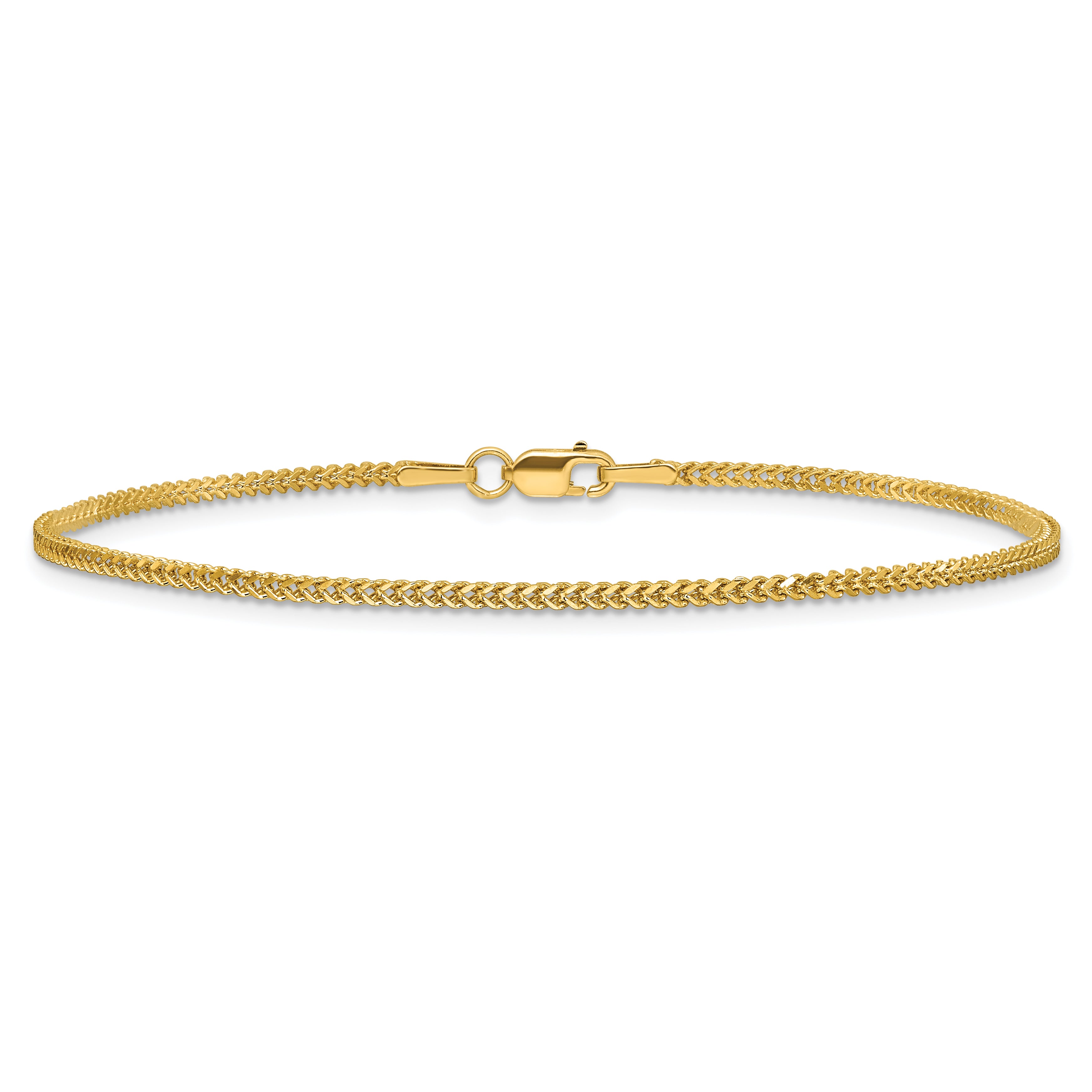14k 1.3mm Franco Chain