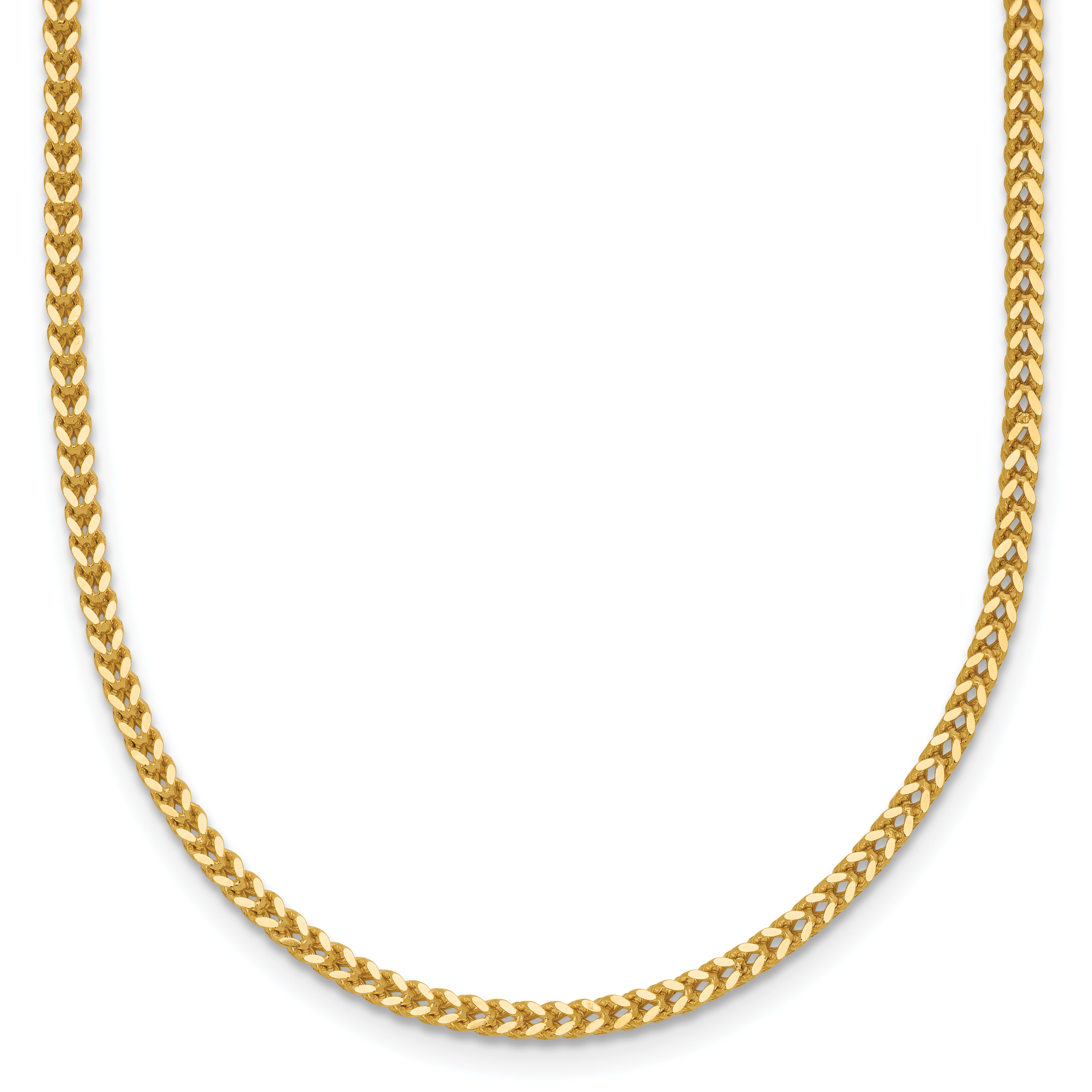 14k 1.4mm Franco Chain