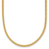 14k 1.4mm Franco Chain