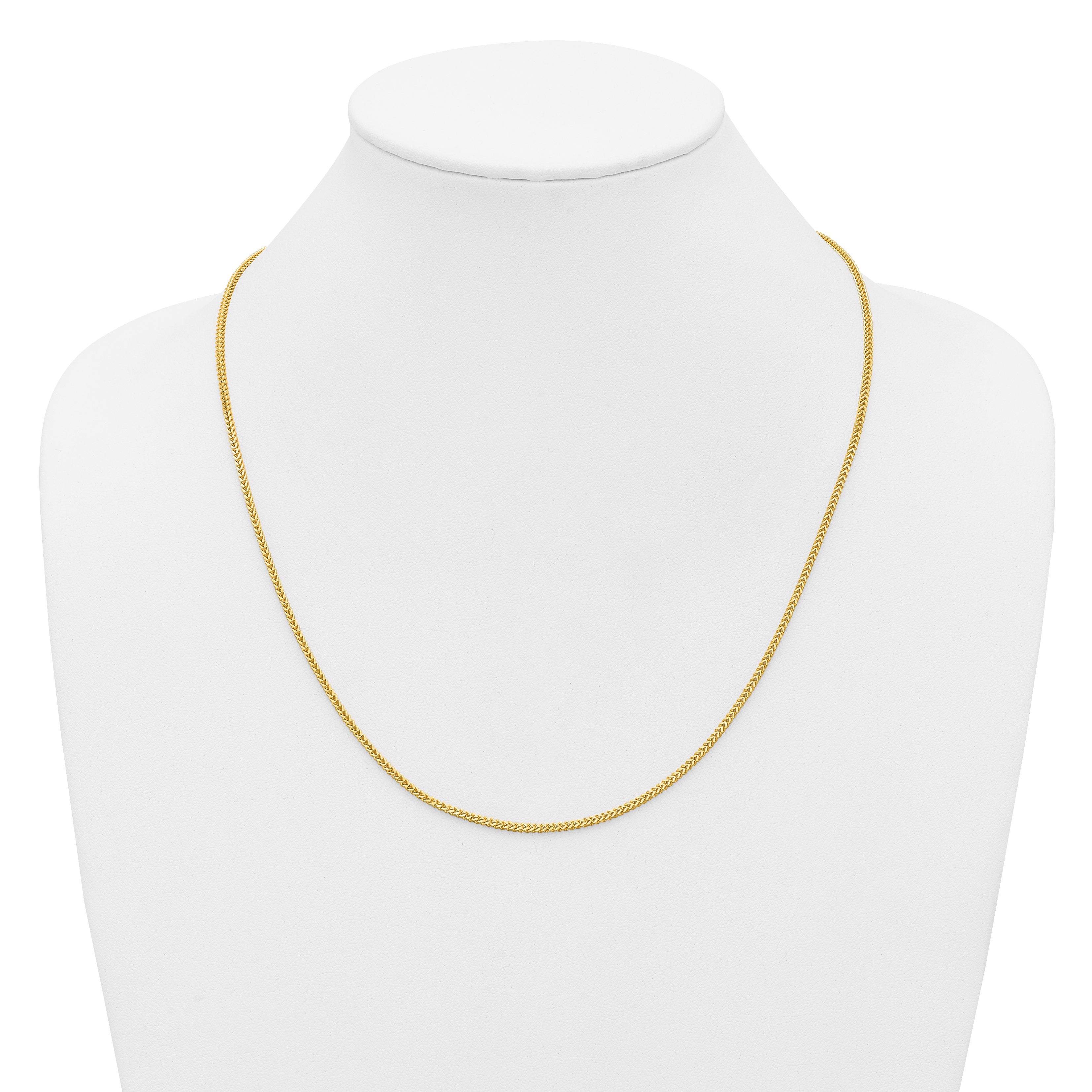 14k 1.4mm Franco Chain