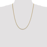 14k 1.4mm Franco Chain