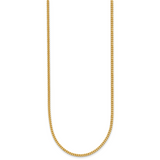 14k 1.4mm Franco Chain