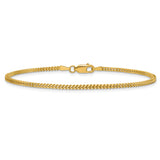 14k 1.4mm Franco Chain