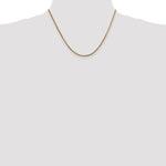 14k 1.5mm Franco Chain