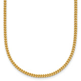 14k 1.5mm Franco Chain