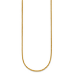 14k 1.5mm Franco Chain