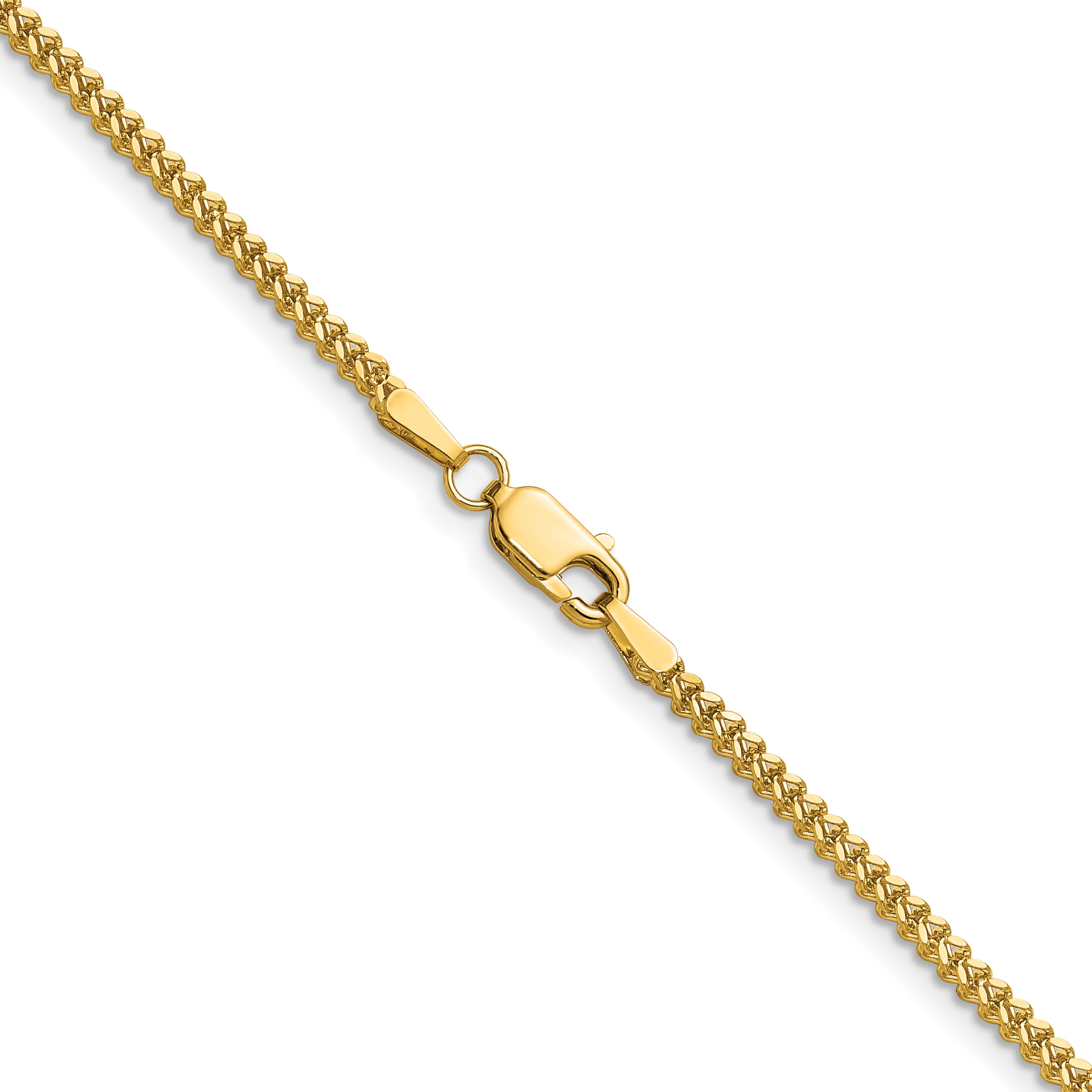 14k 1.5mm Franco Chain