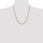 14k 1.5mm Franco Chain