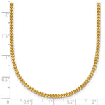 14k 1.5mm Franco Chain