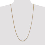 14k 1.5mm Franco Chain