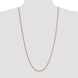 14k 1.5mm Franco Chain