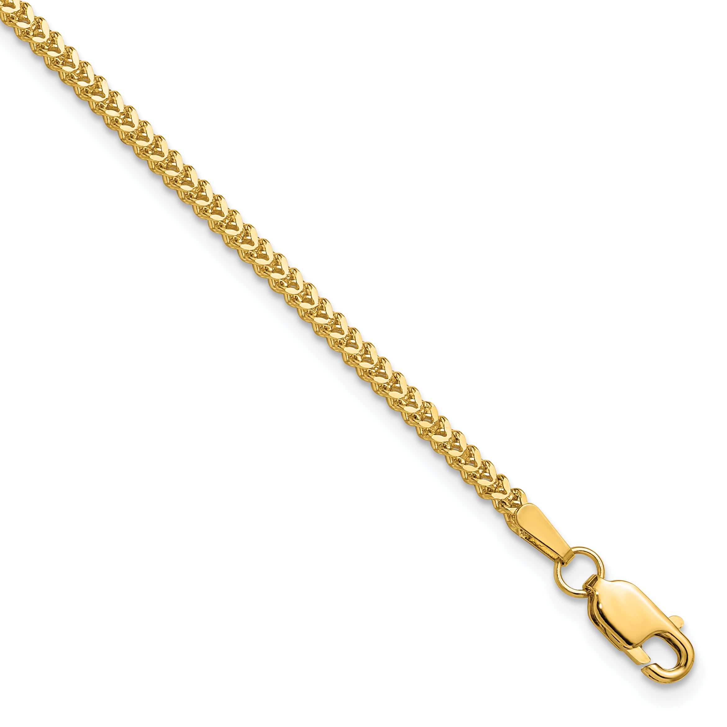 14k 1.5mm Franco Chain