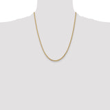 14k 2.0mm Franco Chain