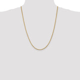14k 2.0mm Franco Chain