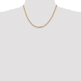 14k 2.3mm Franco Chain