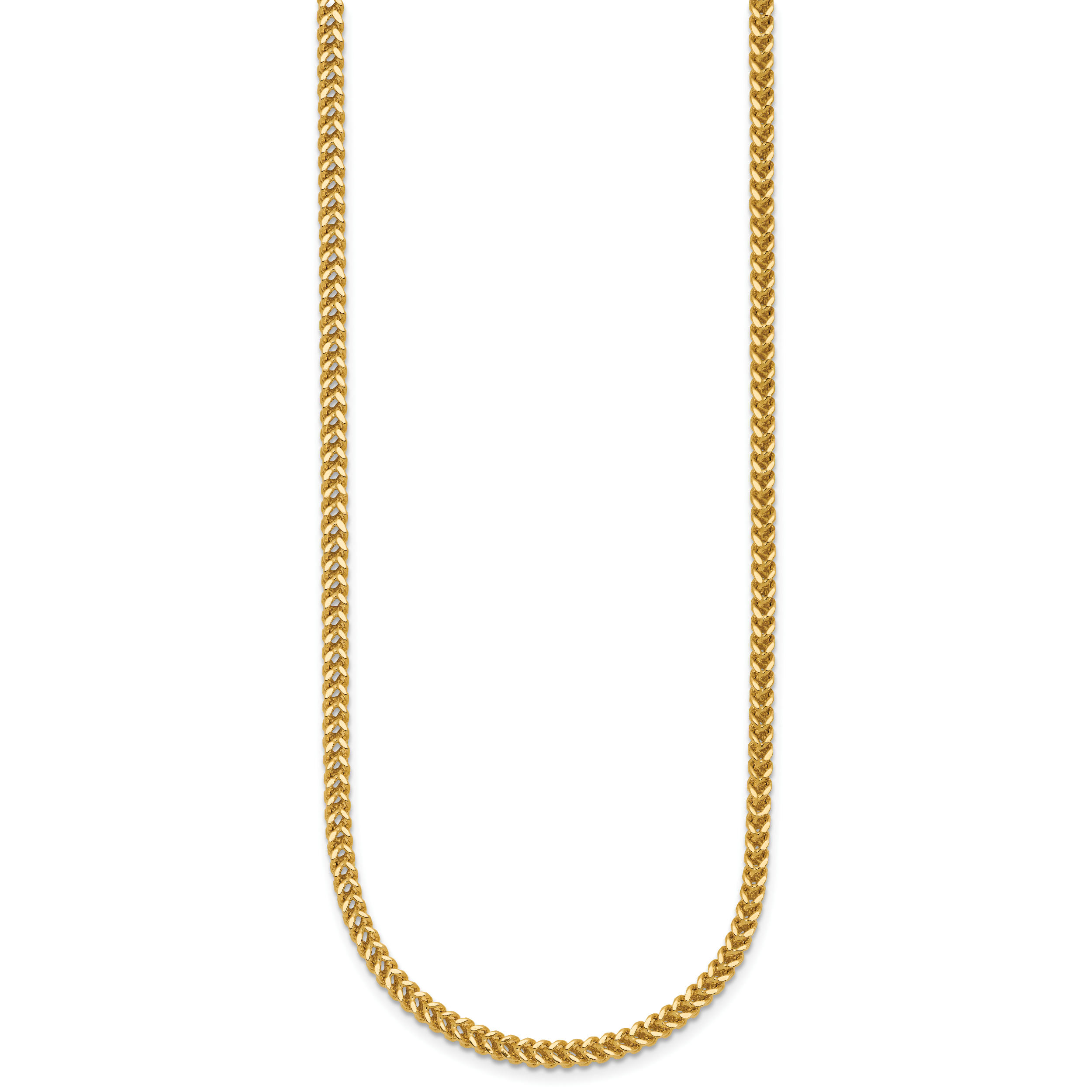 14k 2.3mm Franco Chain
