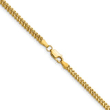 14k 2.3mm Franco Chain