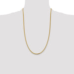 14k 2.3mm Franco Chain