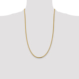 14k 2.3mm Franco Chain